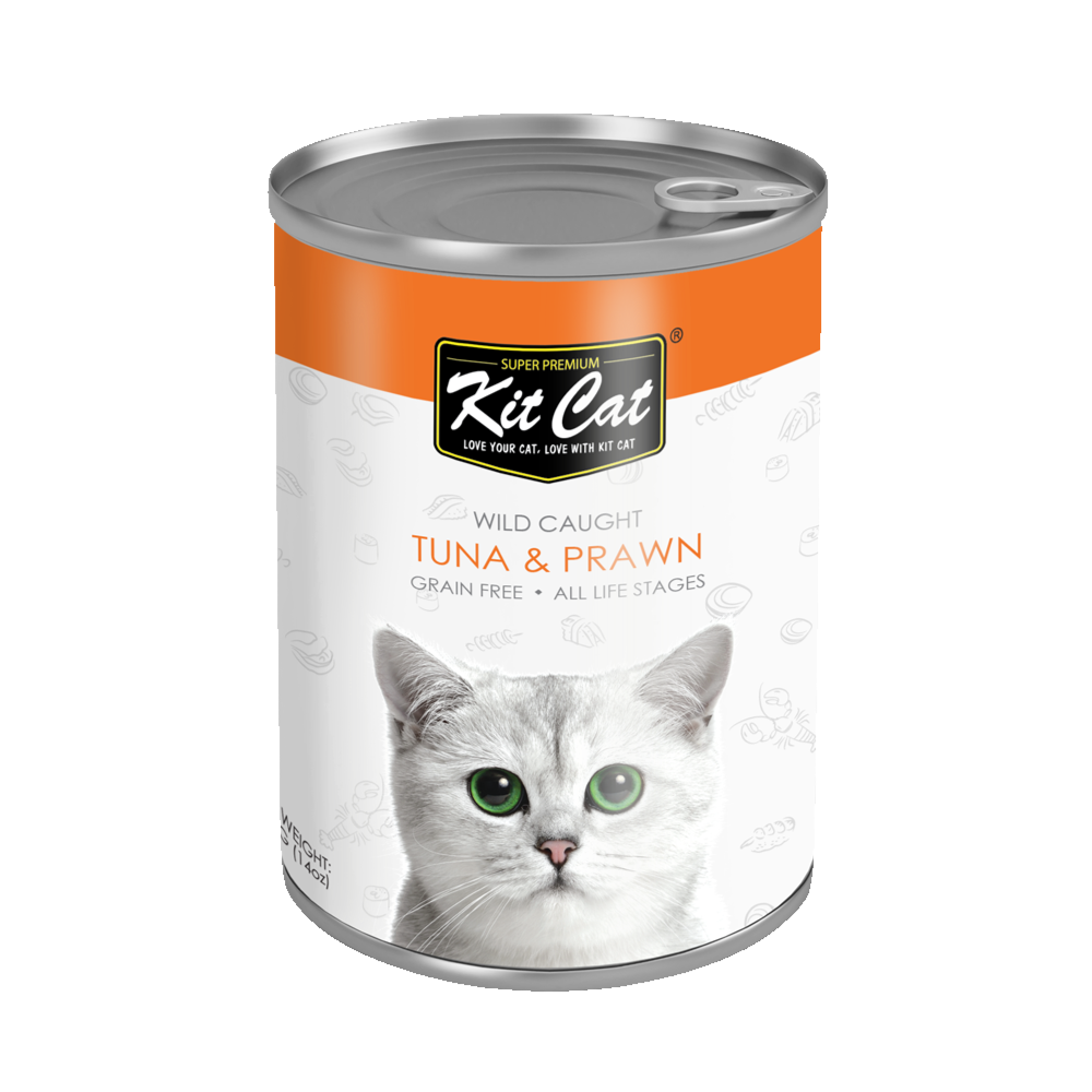 Kit Cat – Atlantic Tuna with Prawn 24x400g
