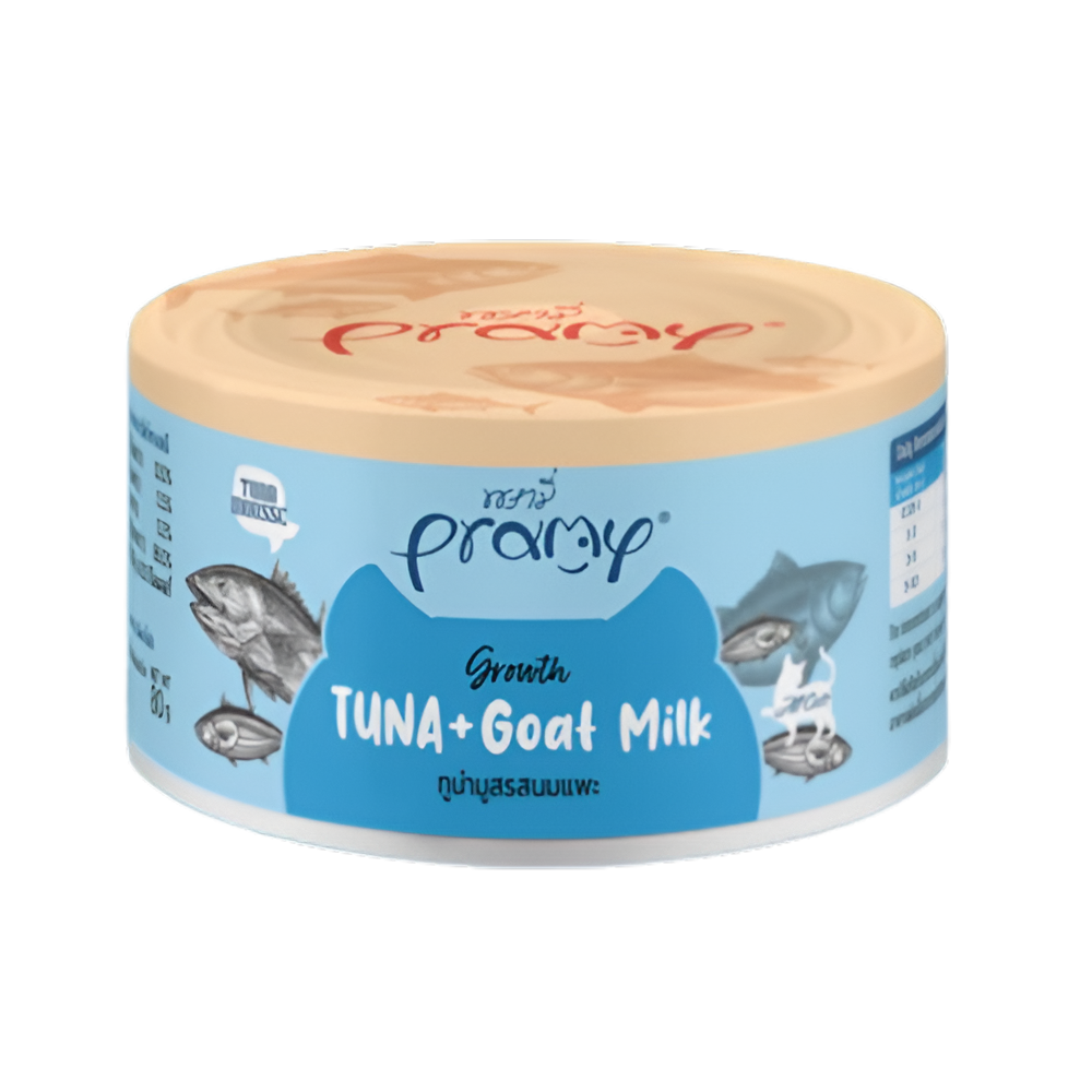 Pramy KITTEN GROWTH TUNA MOUSSE RECIPE IN CAN 80G Can