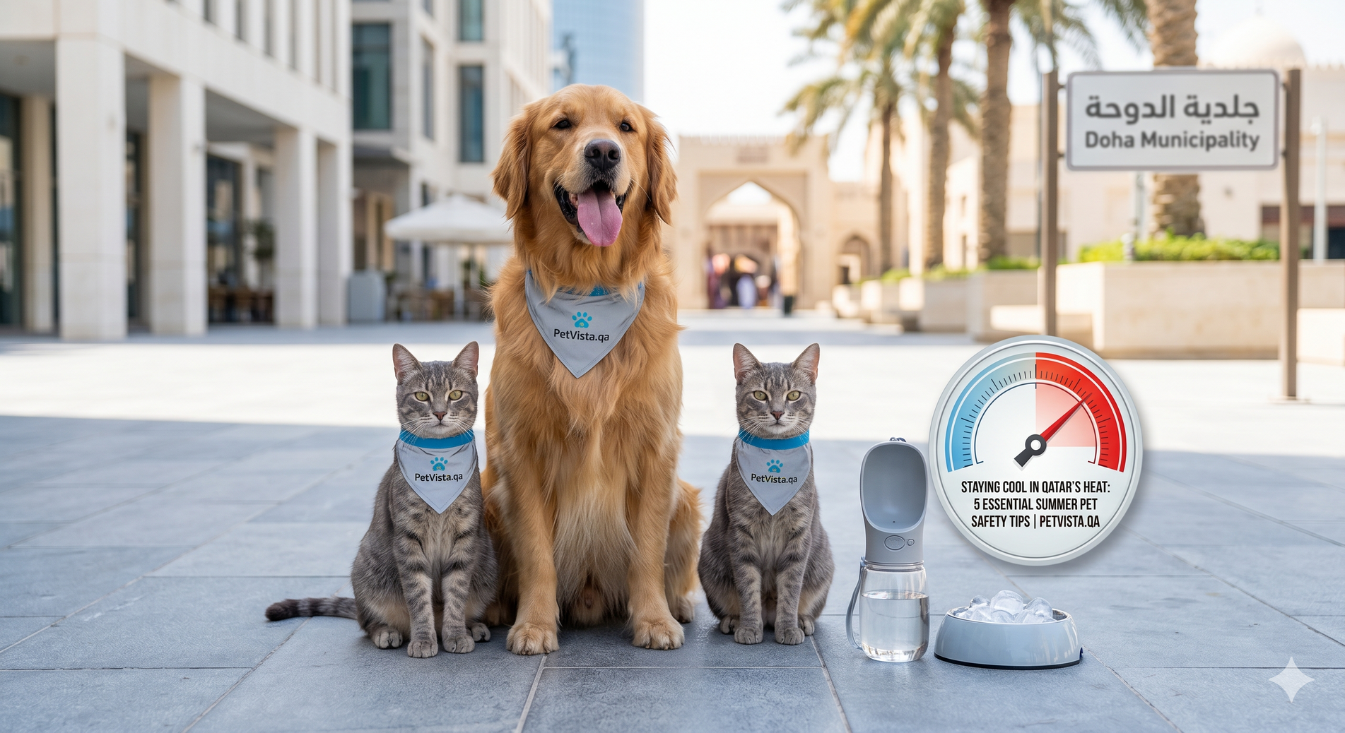 Beat the Doha Heat: A Pet Owner’s Summer Survival Guide