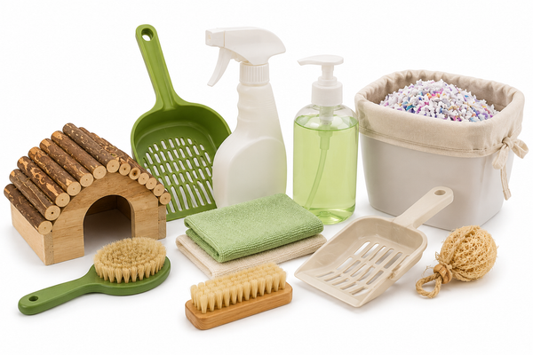 Small Pet Cleaning Essentials