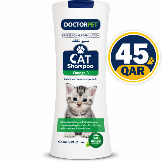 Doctor Pet Cat Shampoo Omega 3 400ml