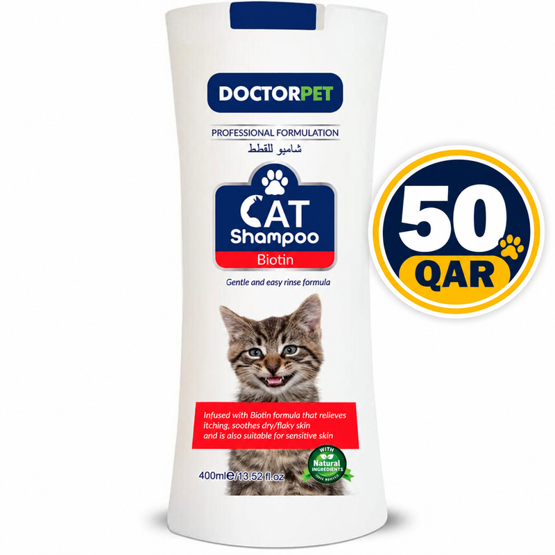 Doctor Pet Cat Shampoo Biotin 400ml