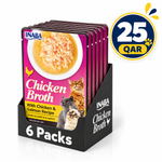 Chicken Broth with Chicken & Salmon Recipe 50 g x 6 pouches