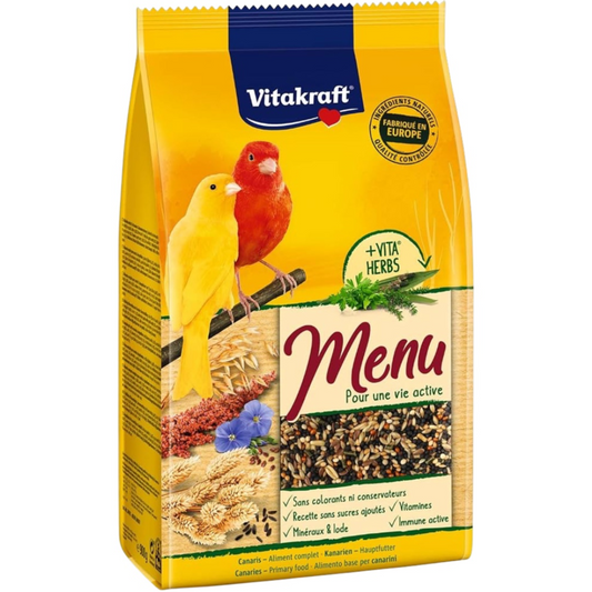 Vitakraft Vita Canary Menu + Herbs – 500 g
