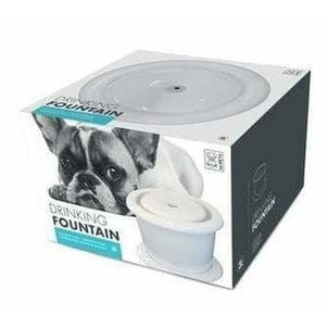 Drinking Fountain For  Dogs - 3000 Ml White