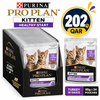 Purina Pro Plan Kitten Wet Cat Food, Turkey in Gravy, 26x85g Box