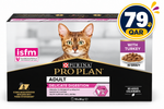 Purina Pro Plan Delicate Digestion Adult Wet Cat Food, Turkey in Gravy, MP 10x85g  Box
