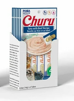 Churu Tuna with Beef Recipe 4 tubes 56g — 14gX4x6 (24Tubes)