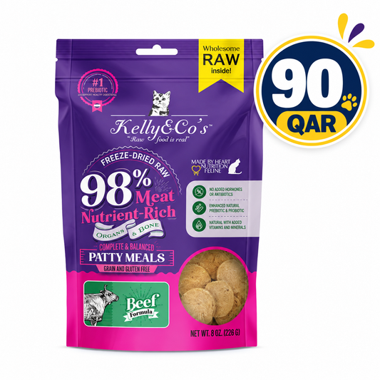 KELLY & CO’S Patty Meal CMB Beef Cat 226 g
