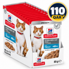 Hill’s Science Plan Sterilised Cat Adult Cat Wet Food With Trout Pouches 85gx12