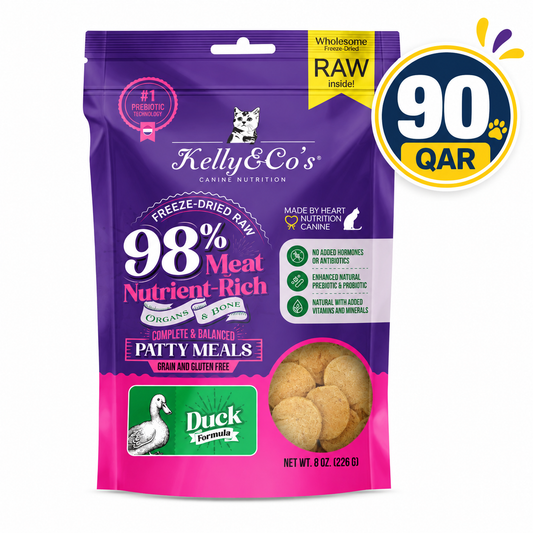 KELLY & CO’S Patty Meal CMB Duck Cat 226 g