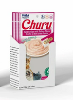 Churu Tuna Recipe with Shrimp Flavor 4 tubes 56g — 14gX4x6 (24Tubes)
