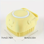 Pet Silicone Massage Brush
