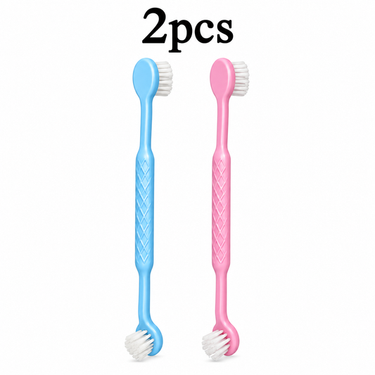 Double-Ended Pet Toothbrush – 2 Pcs