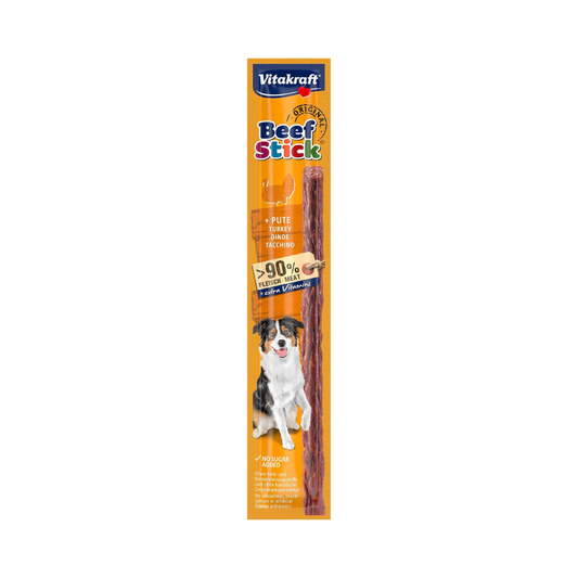 VITAKRAFT DOG BEEF STICK WITH TURKEY 12G 1PC