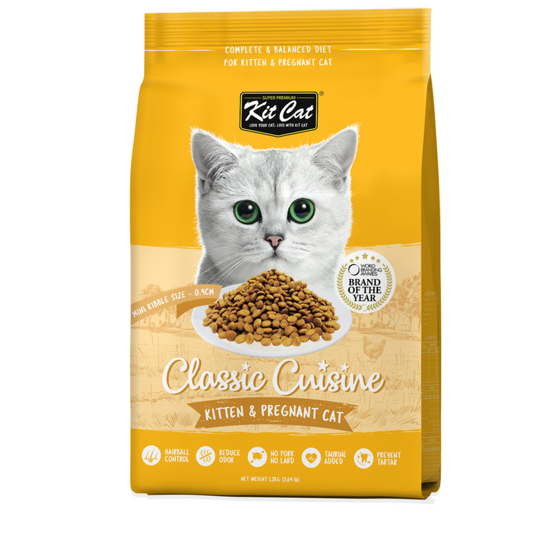 Kit Cat Kitten & Pregnant (Healthy Growth) Dry Cat Food 1.2kg