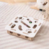 Cat Toy Treasure Hunt Puzzle Box -  Beige