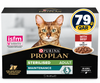 Purina Pro Plan Sterilised Adult Wet Cat Food, Beef in Gravy, MP 10X85G Box
