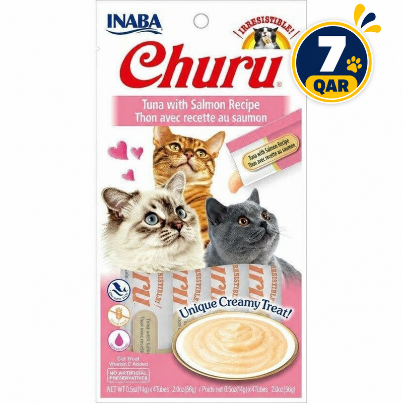 CHURU TUNA WITH SALMON 4 sticks 56 g
