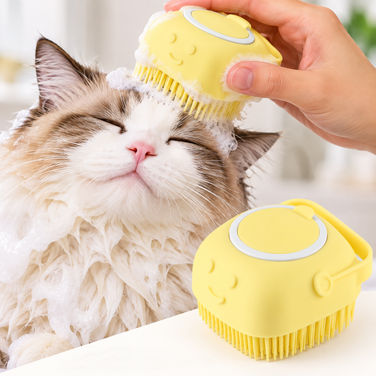 Pet Silicone Massage Brush