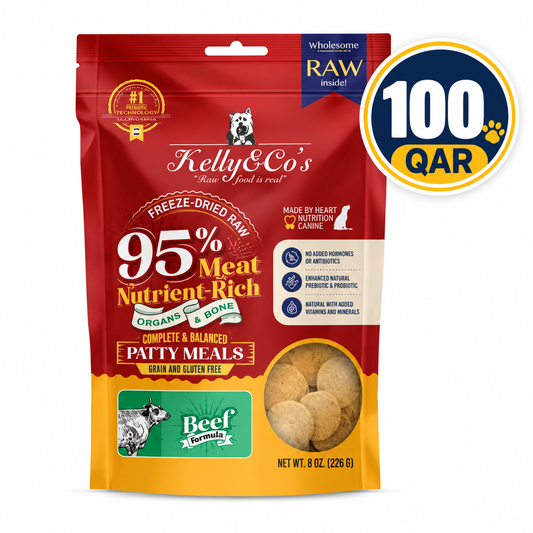 KELLY & CO’S Patty Meal CMB Beef Dog 226 g