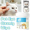 BLOIY AR Eye Cleanse Wipes for Dogs & Cats – 65 Wipes