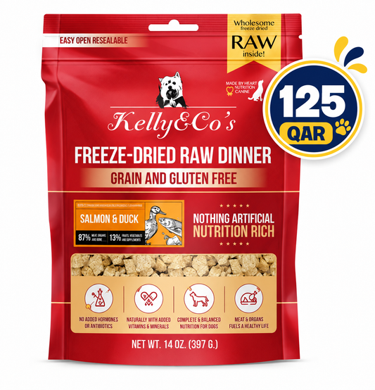 KELLY & CO'S FD RD Saimon & Duck 397g.