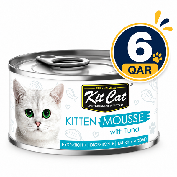 Kit Cat Kitten Tuna Mousse 80G  Can