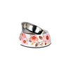 2 in 1 Food Water Bowls – Non Slip Skid Proof Heavy Duty Pet Bowls for Feeding Drinking medium