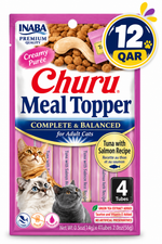 Churu Complete & Balanced for Adult Cats Tuna with Salmon Recipe — 56g