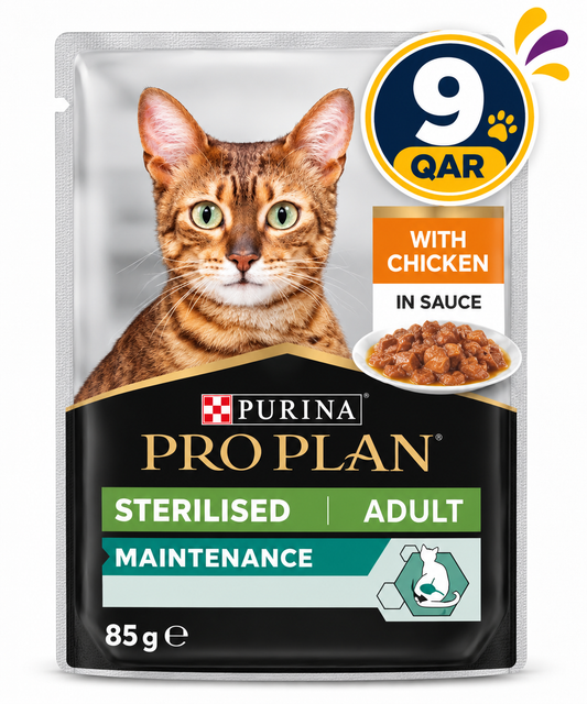 Purina Pro Plan Sterilised Adult Wet Cat Food, Chicken in Gravy, MP 85g