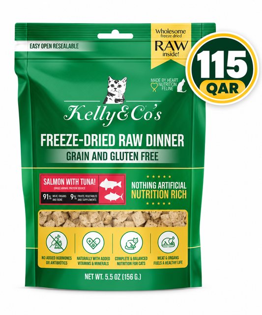 KELLY & CO'S FD RD Salmon & Tuna Cat 397g.