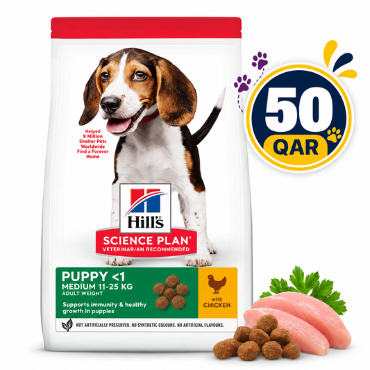 Hill's Science Plan Medium Puppy Food with Chicken 800g