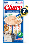 Churu Tuna with Beef Recipe 4 tubes 56g — 14gX4 Tubes