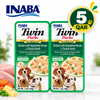 Inaba Grain-Free Chicken & Vegetables Wet Dog Food for Small to Medium Breeds 2x40g