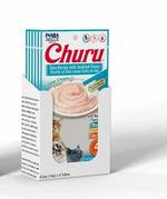Churu Tuna Recipe with Seafood Flavor 4 tubes 56g — 14gX4x6 (24Tubes)