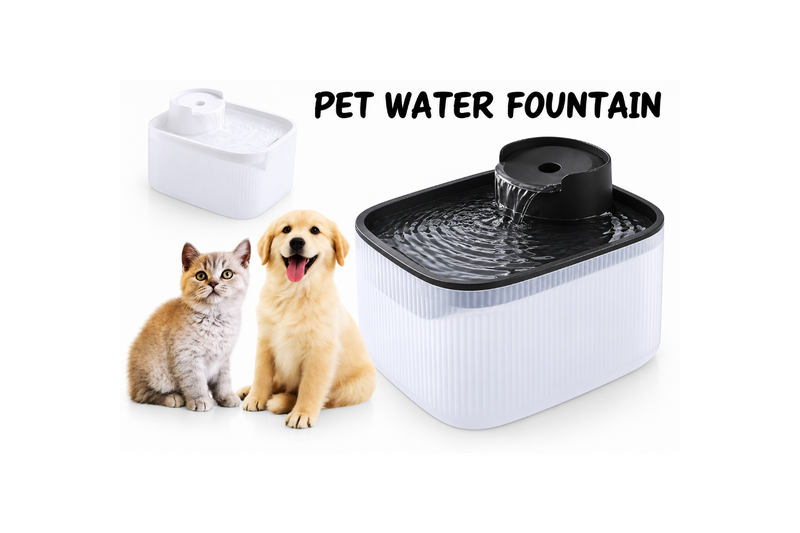 Pet Water Fountain 1.5L White Colour