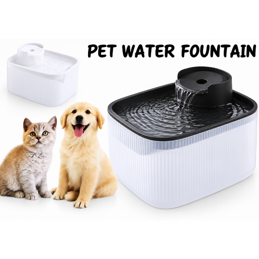 Pet Water Fountain 1.5L Black Colour