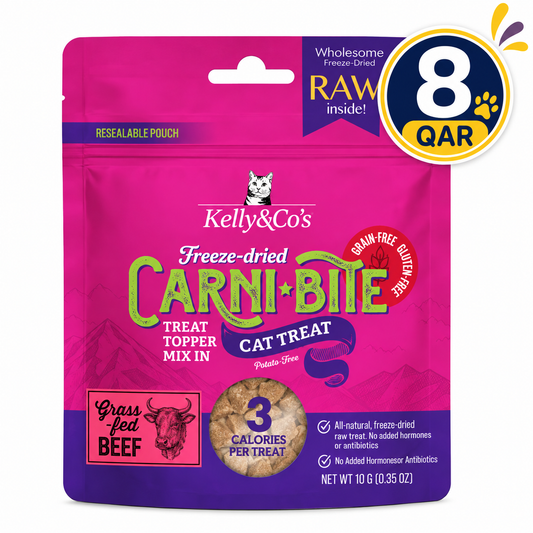 Kelly cat freeze dried Carni bites beef 10g