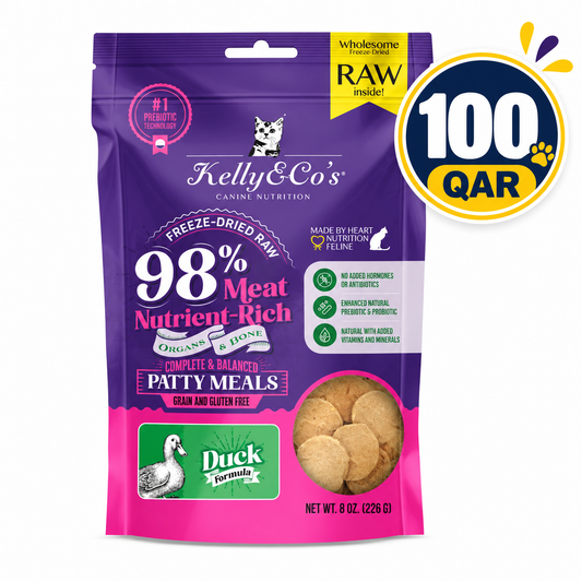 KELLY & CO’S Patty Meal CMB Duck Dog 226 g