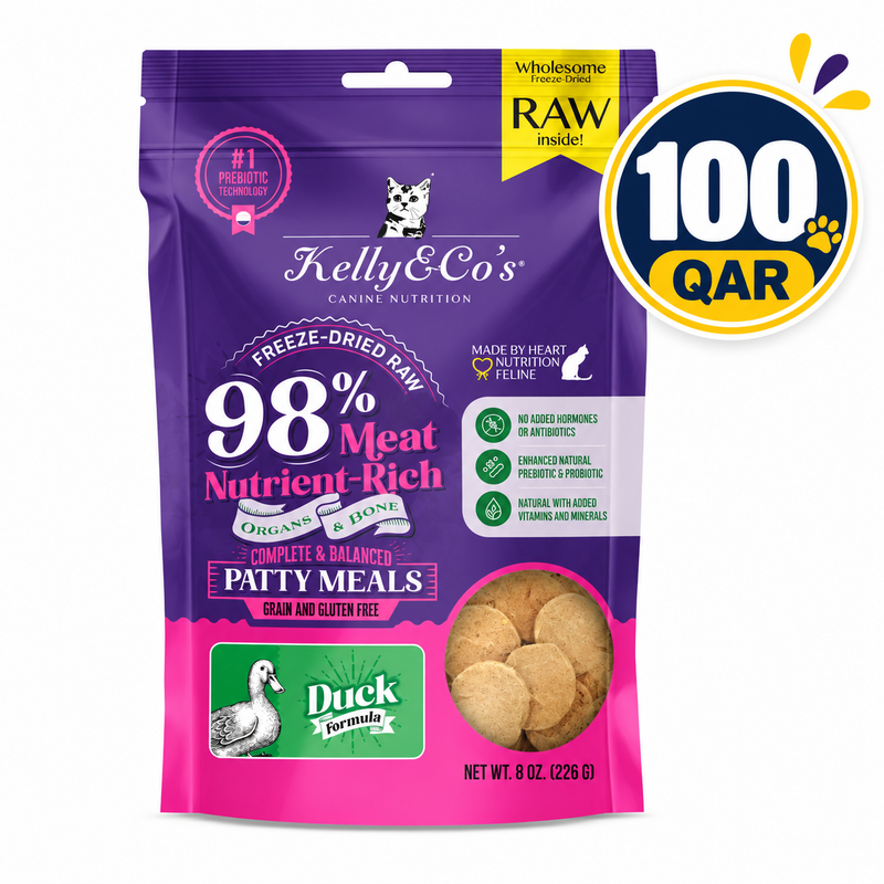 KELLY & CO’S Patty Meal CMB Duck Dog 226 g