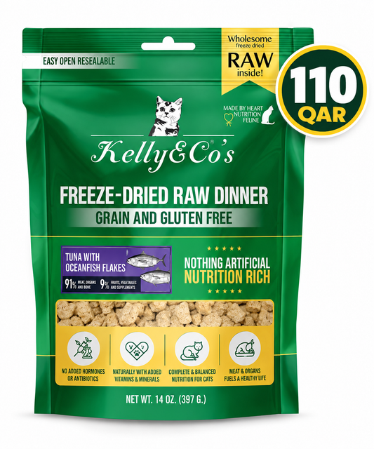 KELLY & CO'S FD RD Tuna with Yellowtail Fish Cat 397g.