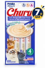 Churu Tuna Recipe With Clam Flavor 4 Sticks 56g — 56g