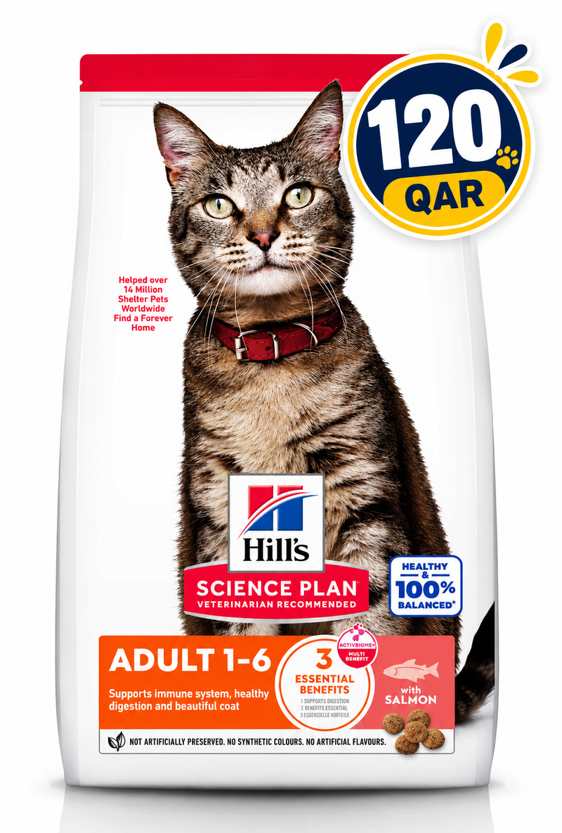 Hill’s Science Plan Adult Cat Food With Salmon (1.5kg)