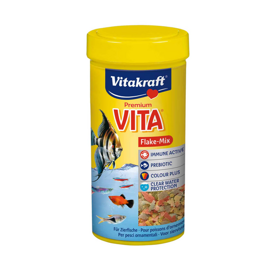 Vitakraft Fish Food Gold Flakes Mix 250ml