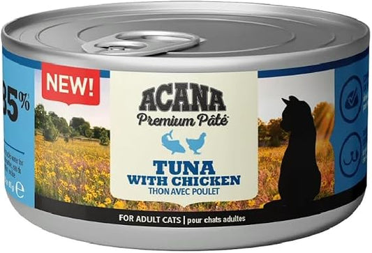 ACANA Pate Tuna and Chicken Adult Cat Wet Food 85 g - Premium