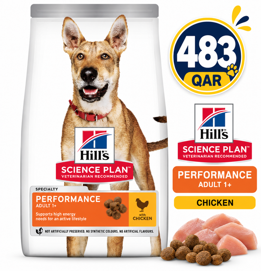 Hill's Science Plan Performance Adult Canine Food with Chicken 14kg