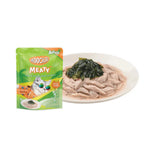 Moochie Meaty Tuna & Wakame Recipe In Gravy  70G  Pouch