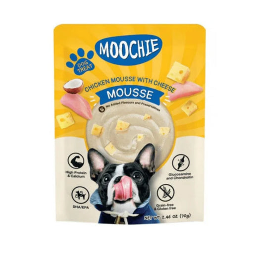 Moochie Mousse With Cheese  85G  Pouch