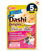 Dashi Delights Delicate Flakes Chicken with Salmon Recipe 40g
